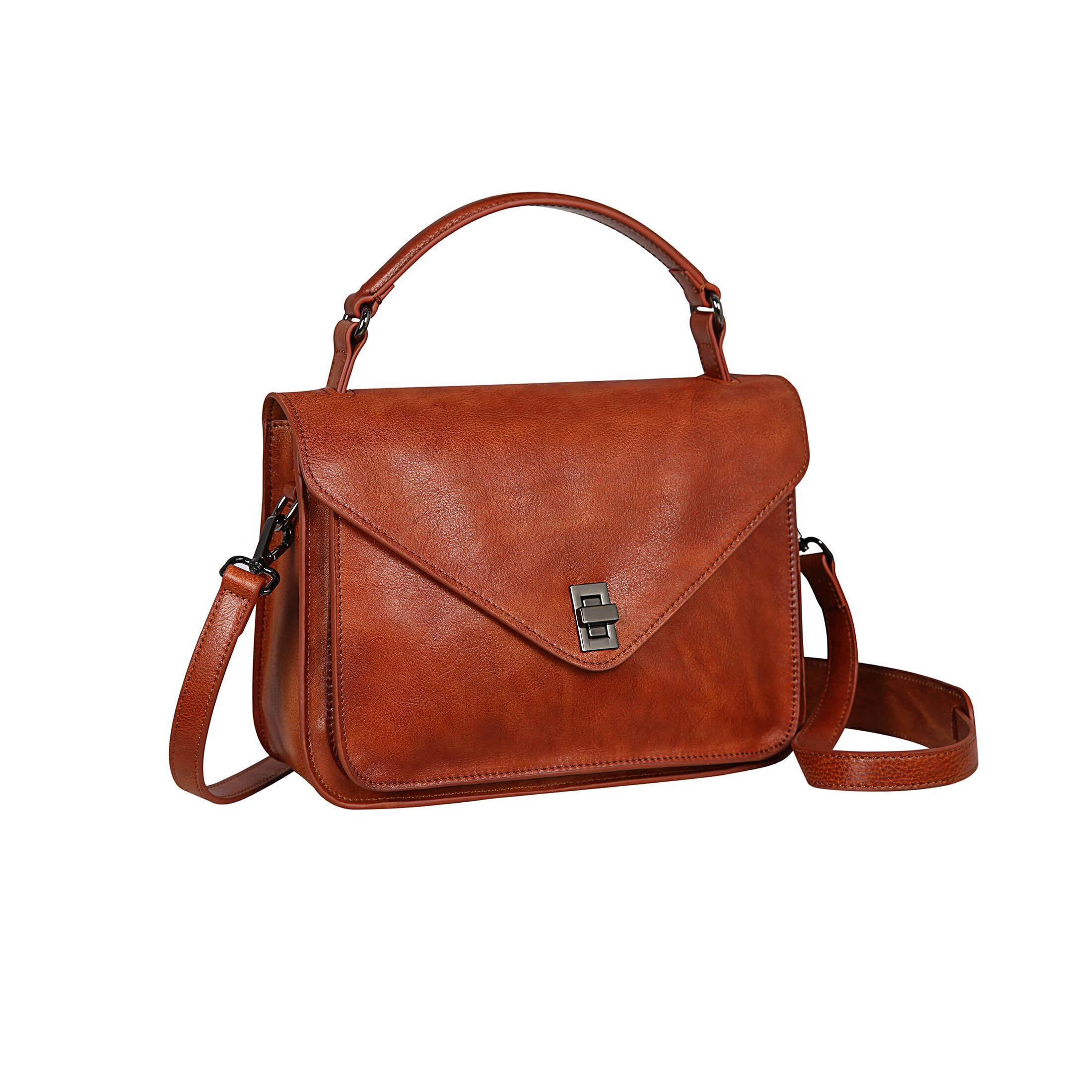 6602 Leather Shoulder Bag Crossbody Purses Designer Satchel Handbags